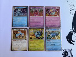 Pokémon-Sammlung Cosmic Holo 6x