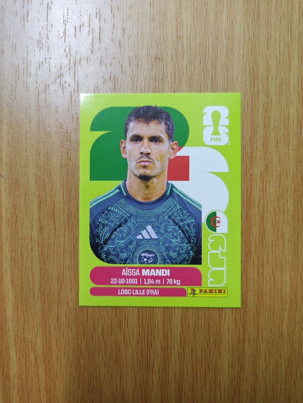 Panini Carte collezionabili: Panini WM 2026 Sticker - ALG 7 – Usato da Hochdorf venduto da all_u_want
