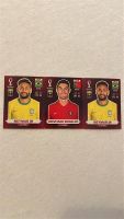 1X Ronaldo und 2X Neymar Panini WM 2022