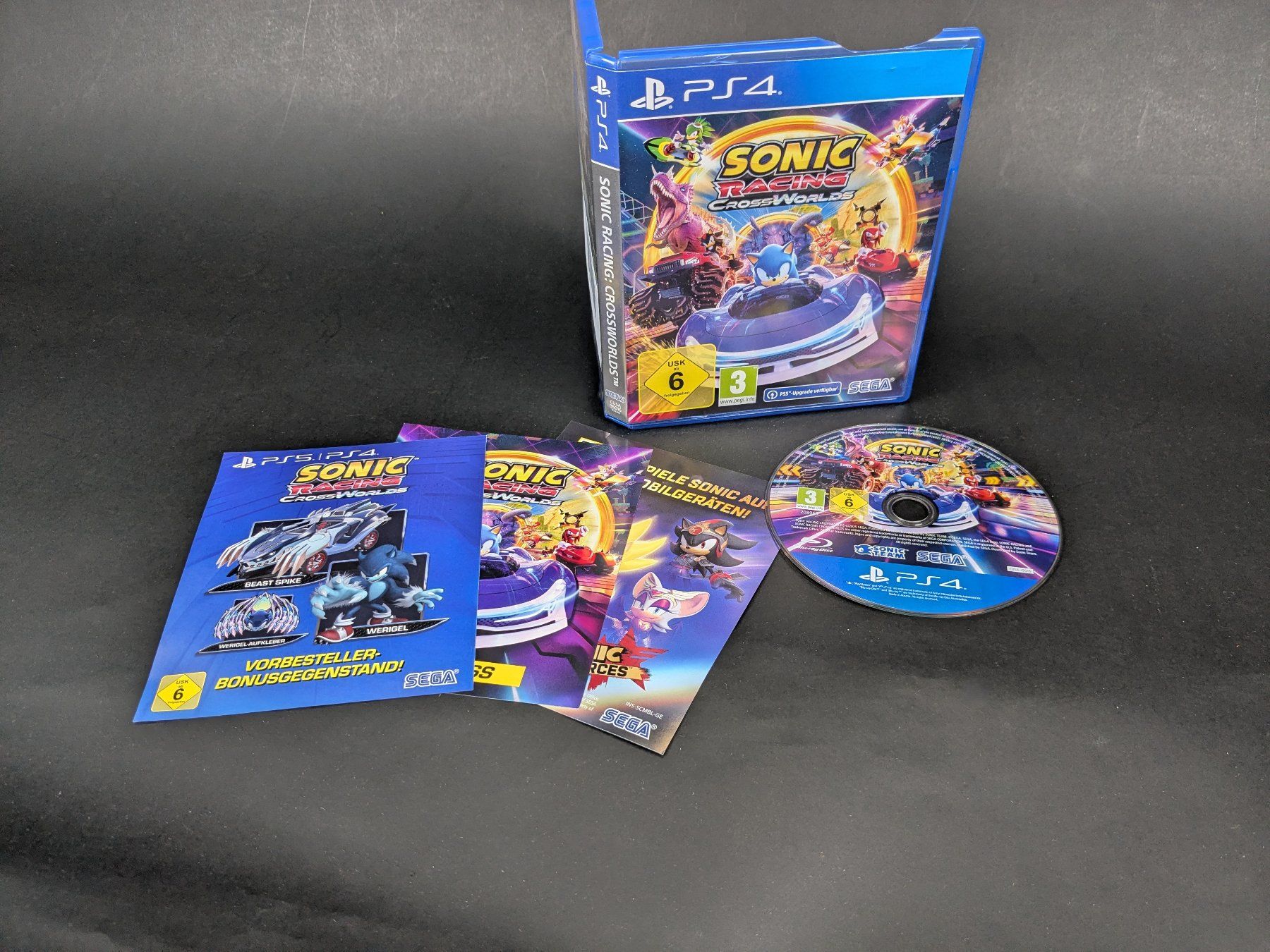 Sega Giochi: SEGA Sonic Racing PS4 – Nuovo (secondo la descrizione) da Dintikon venduto da Restwert_Dintikon