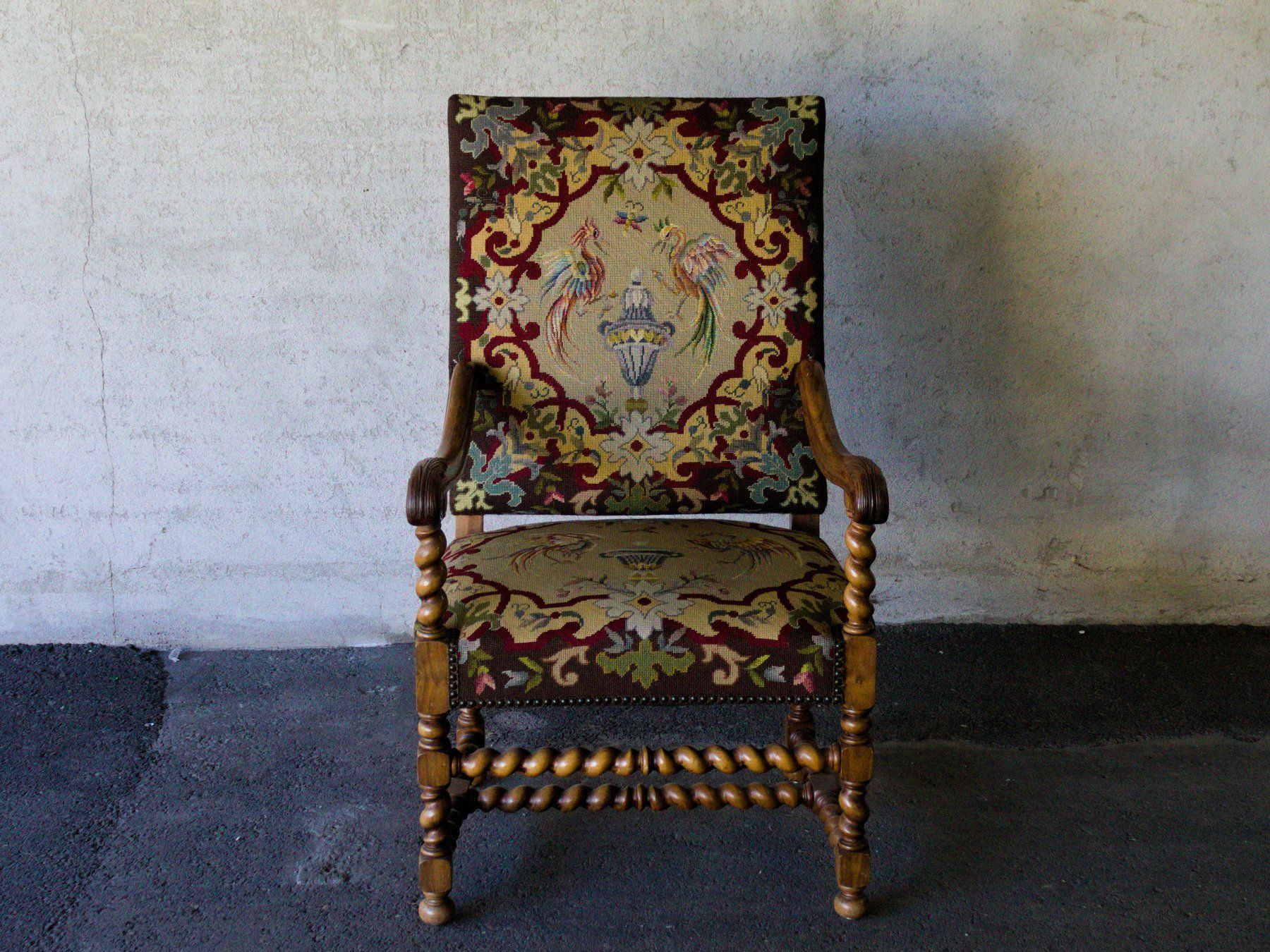 Poltrone: Fauteuil Louis XIV – Usato da Les Mayens-de-Sion venduto da valbroc