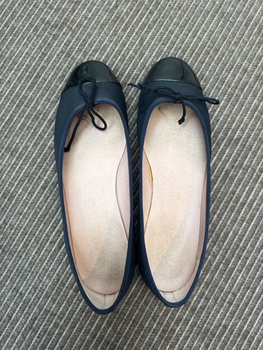Scarpe da donna: Pretty ballerina gr 38, blau textil – Usato da Männedorf venduto da ika1000 1