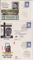 Bundespost Berlin, Kennedy Belege