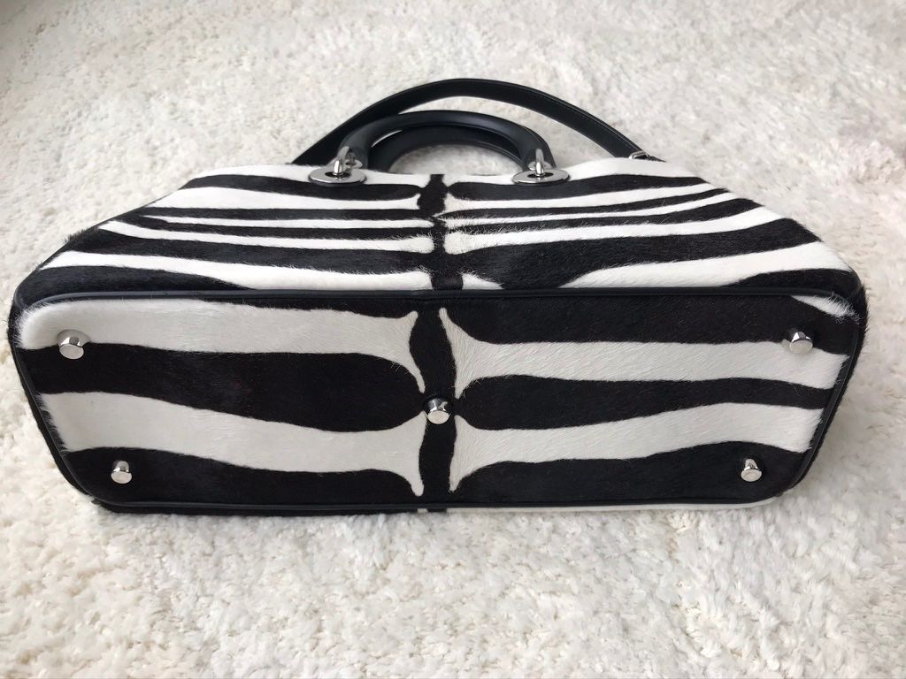 Dior Borse da donna: CHRISTIAN DIOR  "LADY DIOR"   Zebraroptik – Usato da Kreuzlingen venduto da MONACH2 9