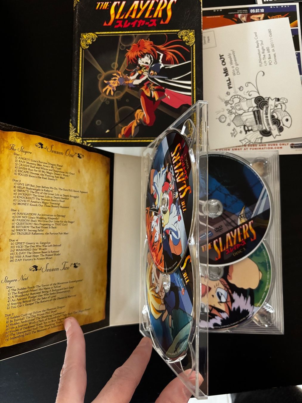 Tutti i DVDs: The Slayers DVD Set Seasons 1-3 New – Nuovo (secondo la descrizione) da Füllinsdorf venduto da MaiiaM 2