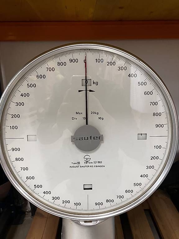 Bilance e pesi: Marktwaage bis 20 kg August Sauter – Usato da Gipf-Oberfrick venduto da car4y0u
