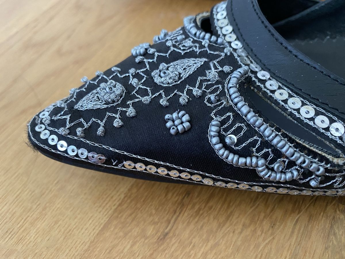 Scarpe da donna: Ballerinas im orientalischen Stil, Grösse 38 – Usato da Birmenstorf AG venduto da Midget0 2
