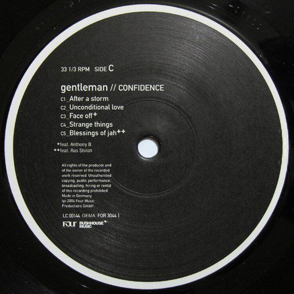 Dischi in vinile: Gentleman – Confidence – Nuovo (secondo la descrizione) da Genève venduto da yoww123 8