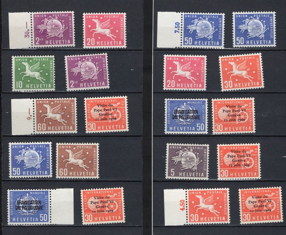 Affiche de timbres des États-Unis timbres-poste américains