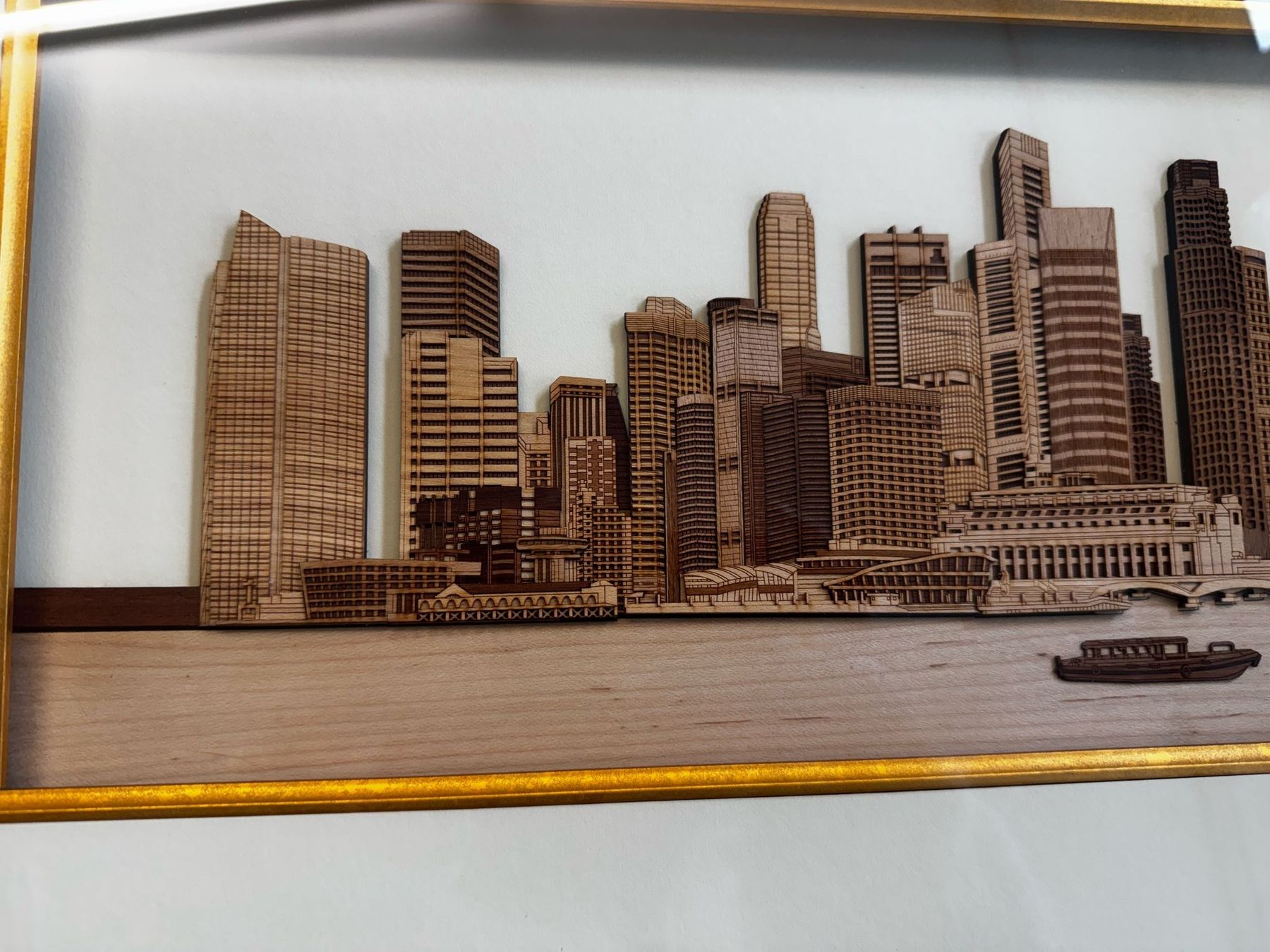 Foto & Immagini: Arch Bild Singapore Skyline – Usato da Egg b. Zürich venduto da Brocki_Insel_Egg 4