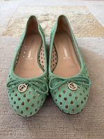 Ballerine camoscio verde traf