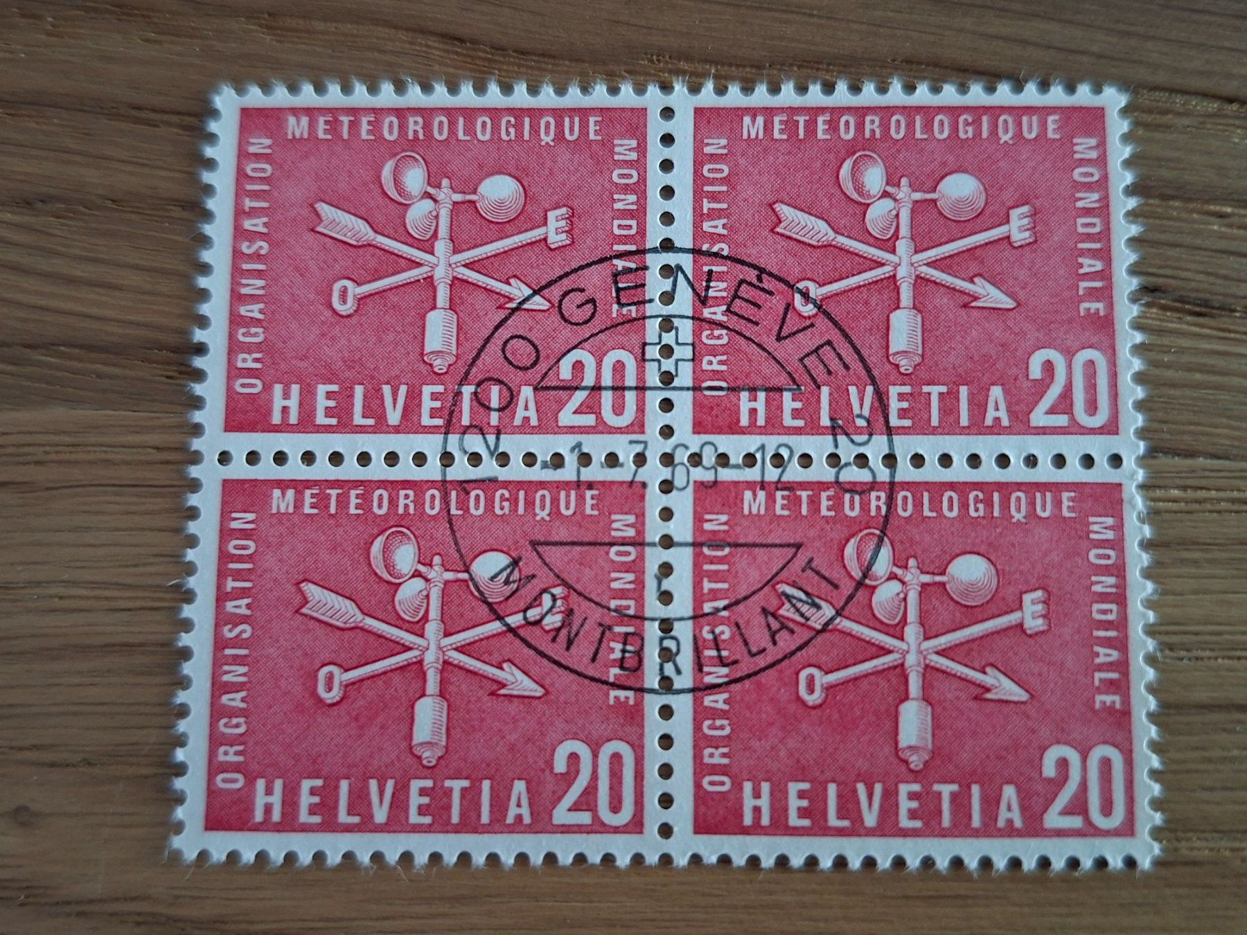 Alle Briefmarken: Dienstmarken: 4er Blocks: OMM – Neu (gemäss Beschreibung) aus Hinterkappelen von 1399 2