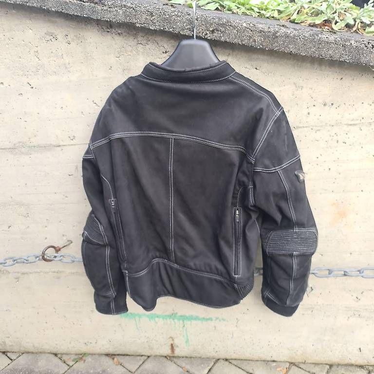 Held Giacche: Herren Wildleder Motorradjacke Gr 58 Mohawk – Usato da Uetendorf venduto da Sherryco 1