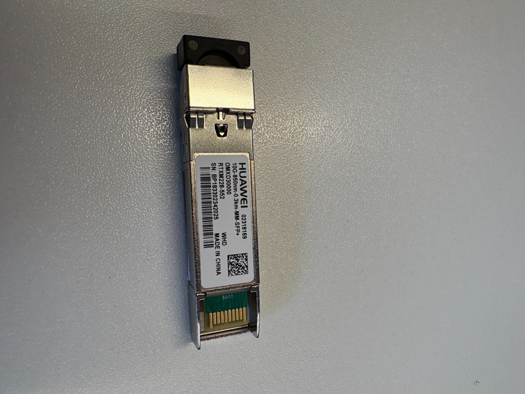 Huawei Unità & Adattatore: Huawei SFP+ 10G Transceiver OMXD30000 – Usato da Langnau am Albis venduto da IhreIT
