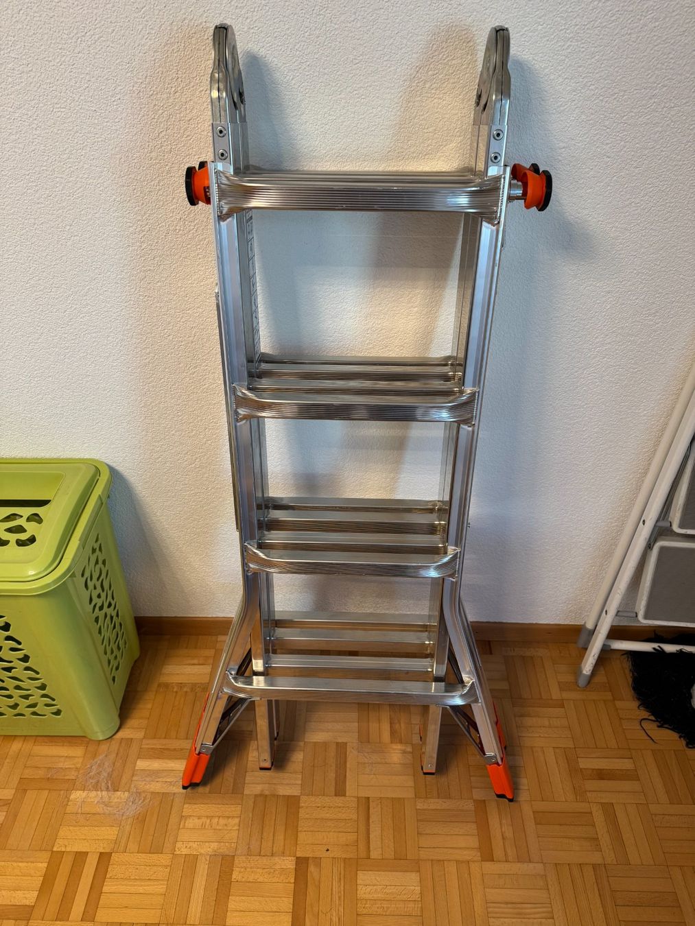 Leitern: Krause TeleMatic Teleskopleiter 4x4, 4.25m Höhe – Neu und originalverpackt aus Gais von mmu_bl6k