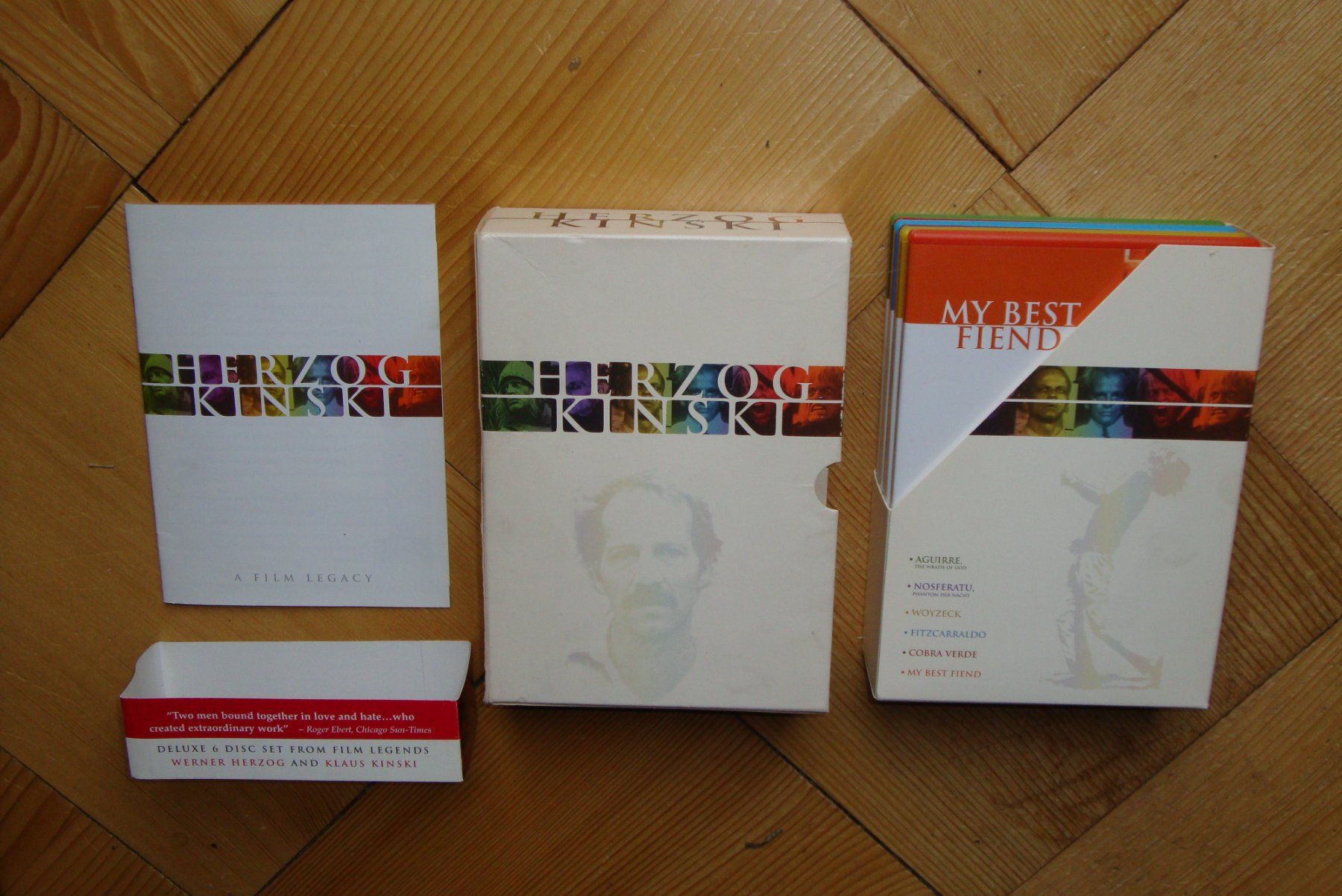 Tutti i DVDs: HERZOG - KINSKI  6 Disc DELUXE-Edition mit Booklet – Usato da Bern venduto da carola31