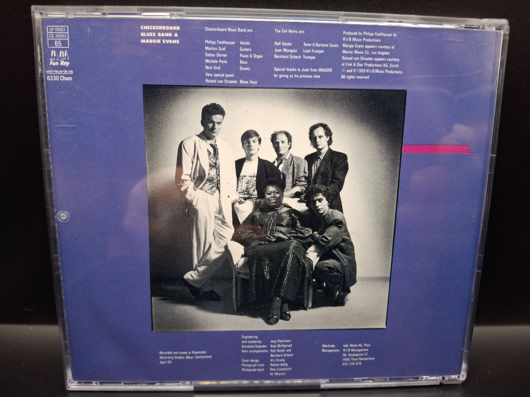 Checkerboard Blues Band & Margie Evans – Blues For The Lady (Gebraucht ...
