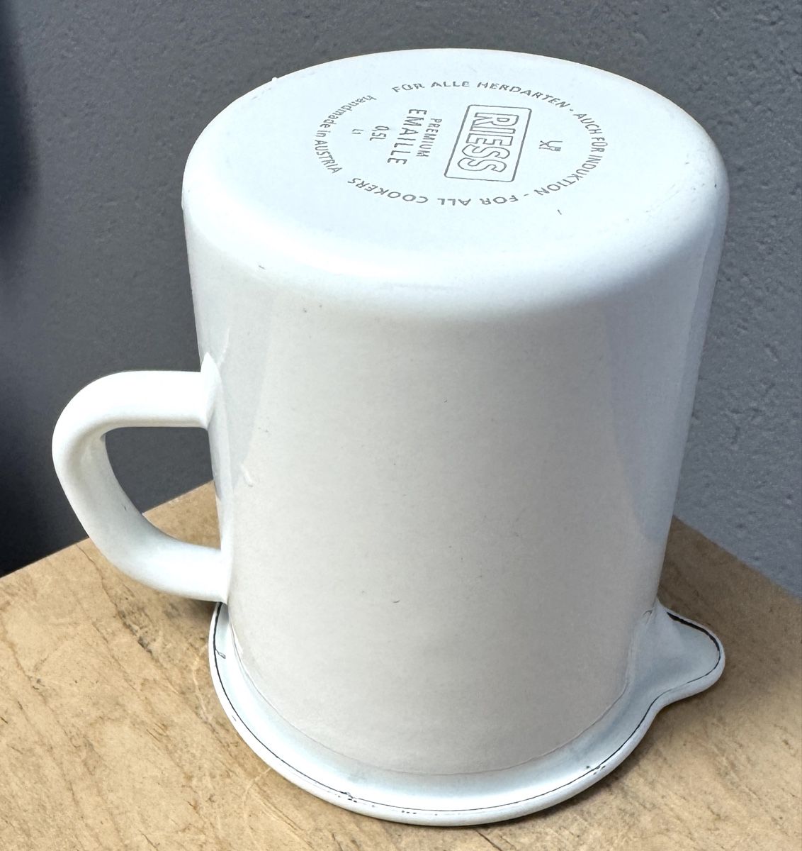 Elettrodomestici da cucina: Messbecher Riess Emaille 6 dl weiss – Usato da Rothrist venduto da Luckywinner 4