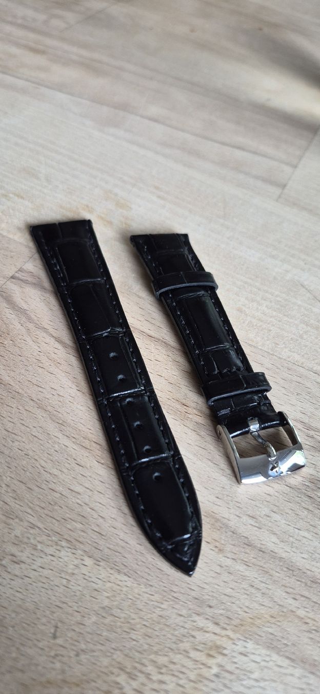 Bracciali & Braccialetti: Bracelet alligator noir avec boucle Zenith – Usato da Bex venduto da kalibouli 1