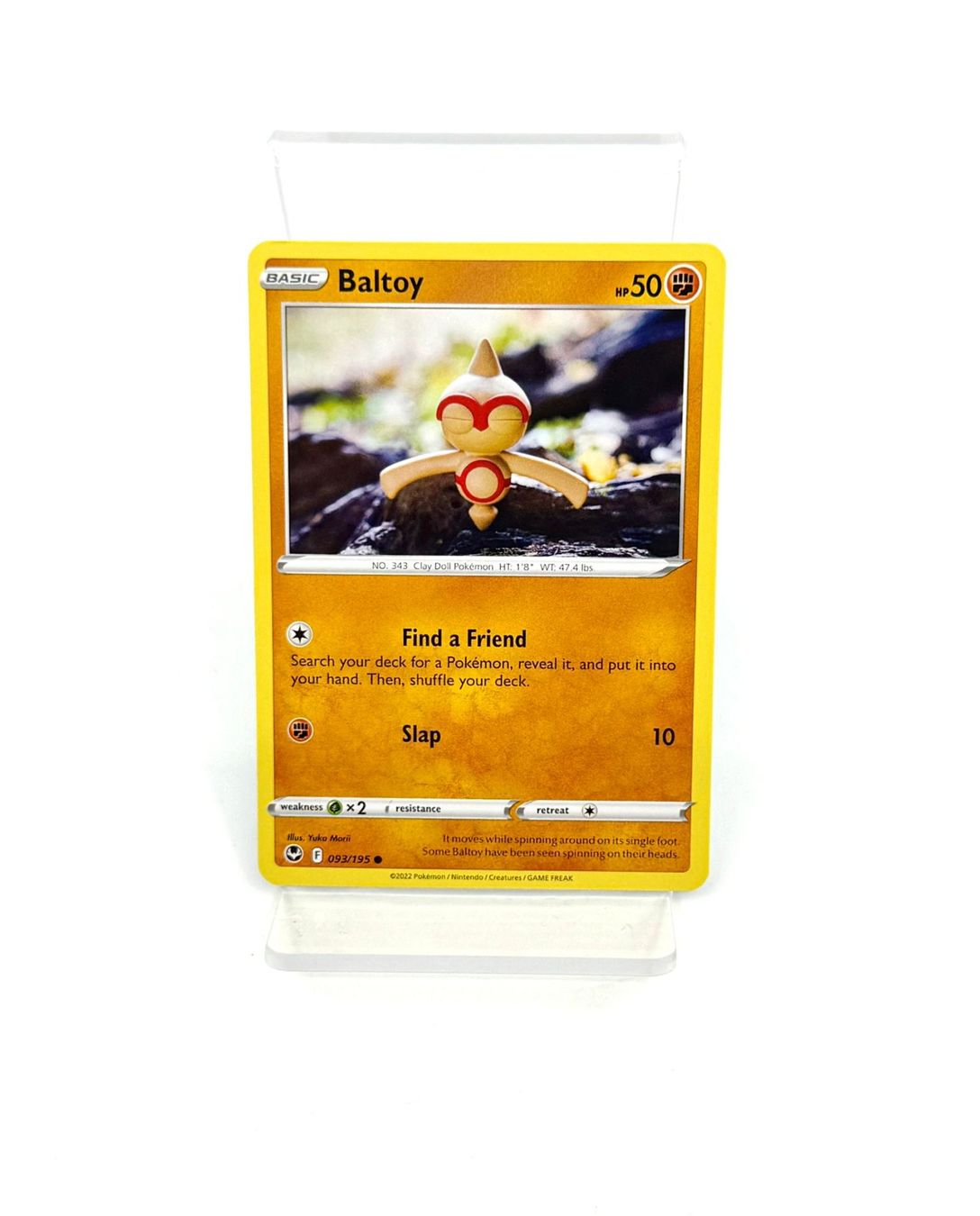 Pokémon Sammelbilder & Trading cards: Pokemon Baltoy 093/195 – Gebraucht aus Herisau von Pokemon2026