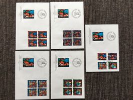 CH 1971 FDC Ersttagsbrief Serie Bundesfeier Pro Patria