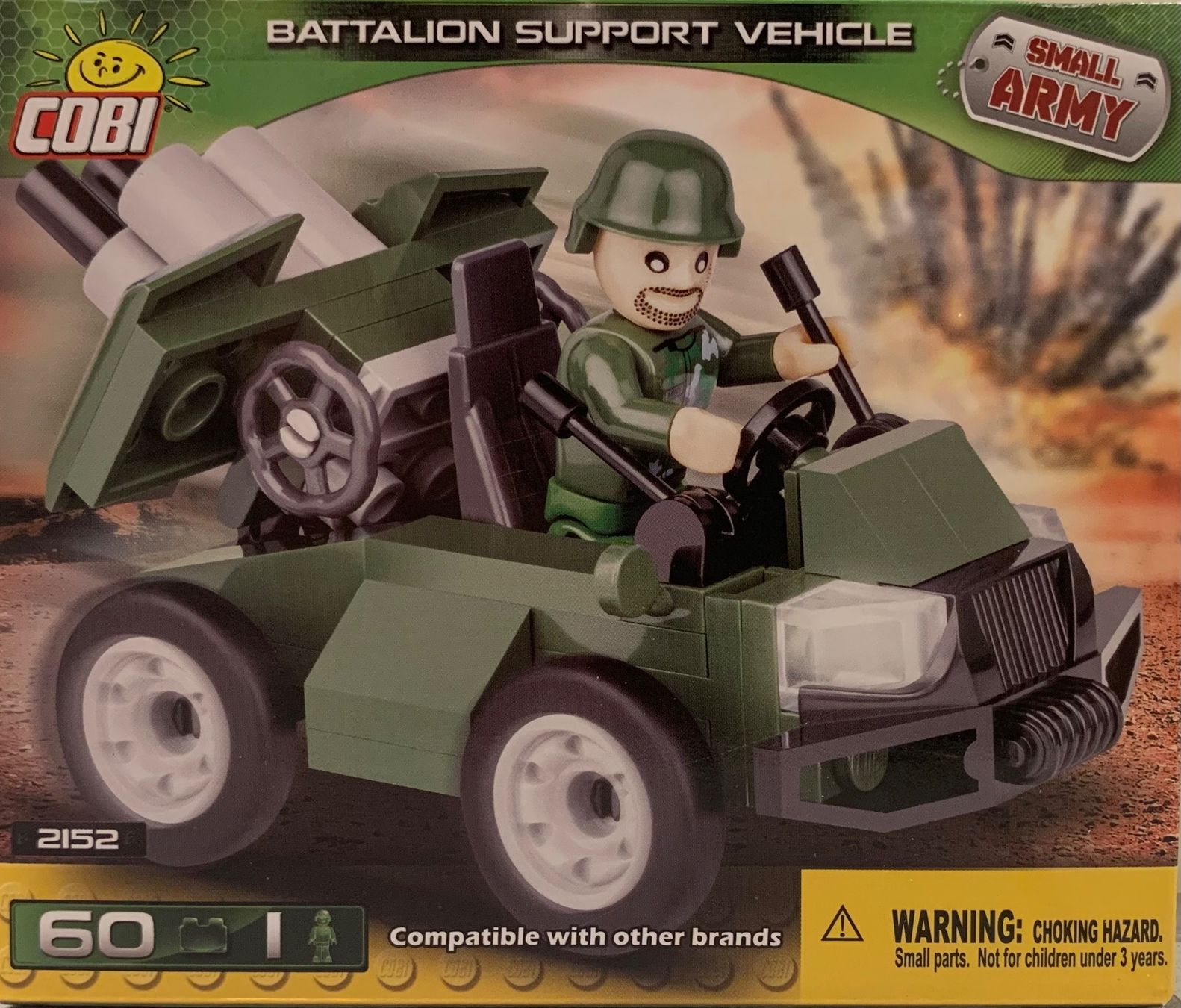 Cobi Kit di costruzioni: Cobi 2152 Battalion Support Vehicle Small Army – Nuovo e nell'imballaggio originale da Samstagern venduto da Msharki 1