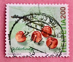 Nr.1207 Kirsche,Gelterkinder  GESTEMPELT 2006   