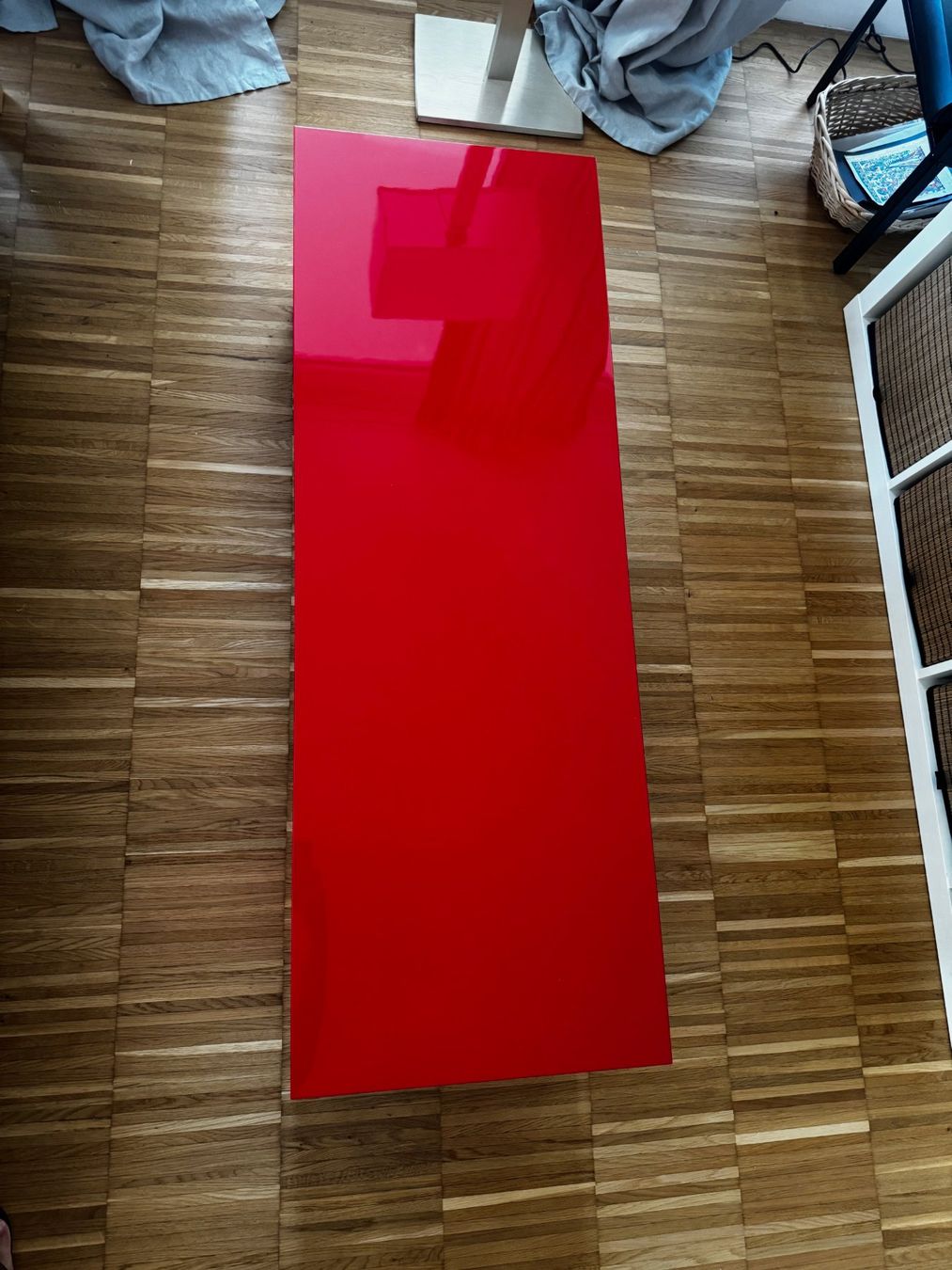 Ikea Tische: Roter Couchtisch (LACK Ikea) – Gebraucht aus Neuenhof von mas_tfk7 2