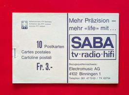 PKH GANZSACHE HEFT MIT 10 POSTKARTEN 206 AUSGABE 1973 NEU