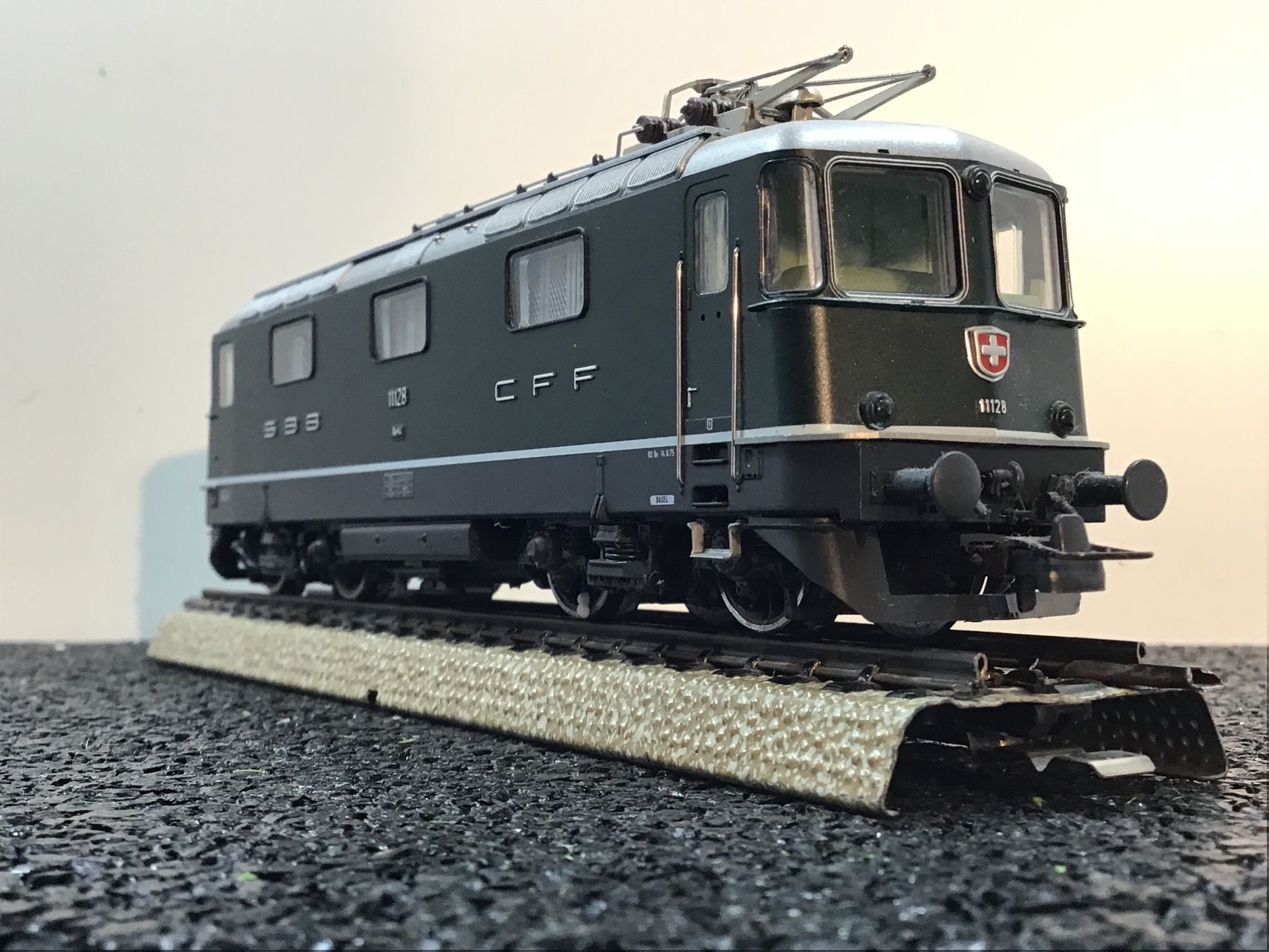SBB/CFF/FFS Modellini di ferrovie: SBB CF 11128 LOKOMOTIVE MODELL ROCO DIGITAL – Usato da Männedorf venduto da Modelle-aller-Art 1