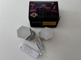 Hexagonale LED-Panels (8 Stück)