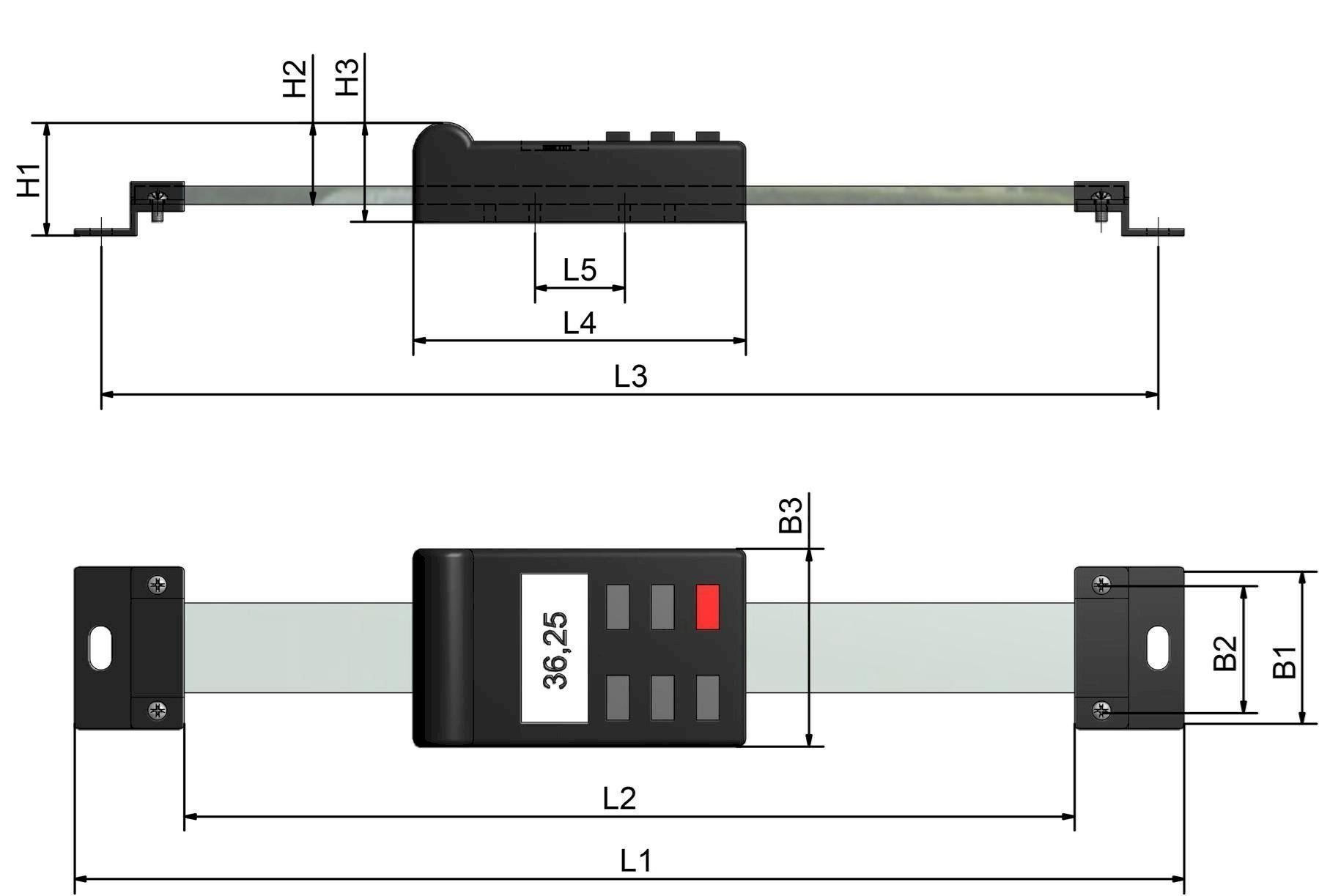 Mesurer: Digitaler Anbaumessschieber 200 mm – Neuf avec emballage d'origine à Bottighofen par zaap 1
