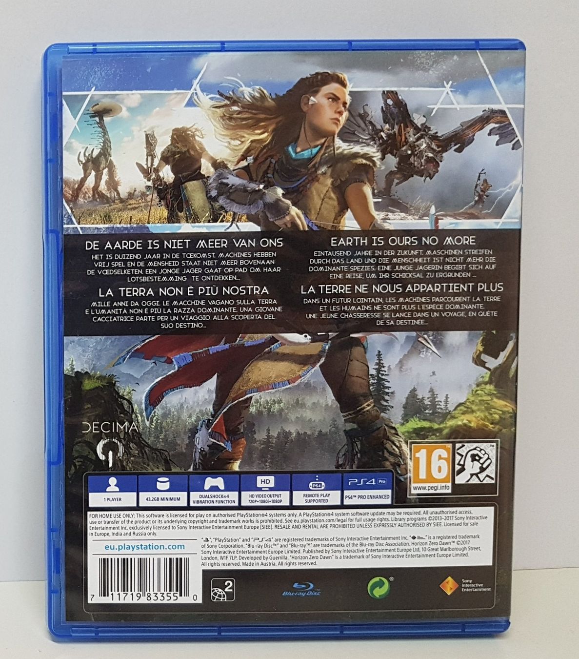 Sony Console: Horizon Zero Dawn  Eintausend Jahre in der Zukunft – Usato da Schüpfheim venduto da Games_Spielkonsolen 2