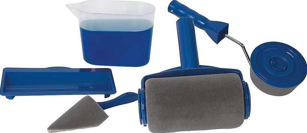 Pennelli: Renovator Paint Runner Pro Farbroller Pinsel Malerartikel – Usato da Schwyz venduto da Burnsdesign
