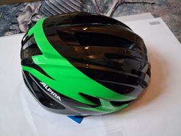 Alpina Fahrradhelm Pico, schwarz-grün, Gr. 50-55 ⛑️ NEU