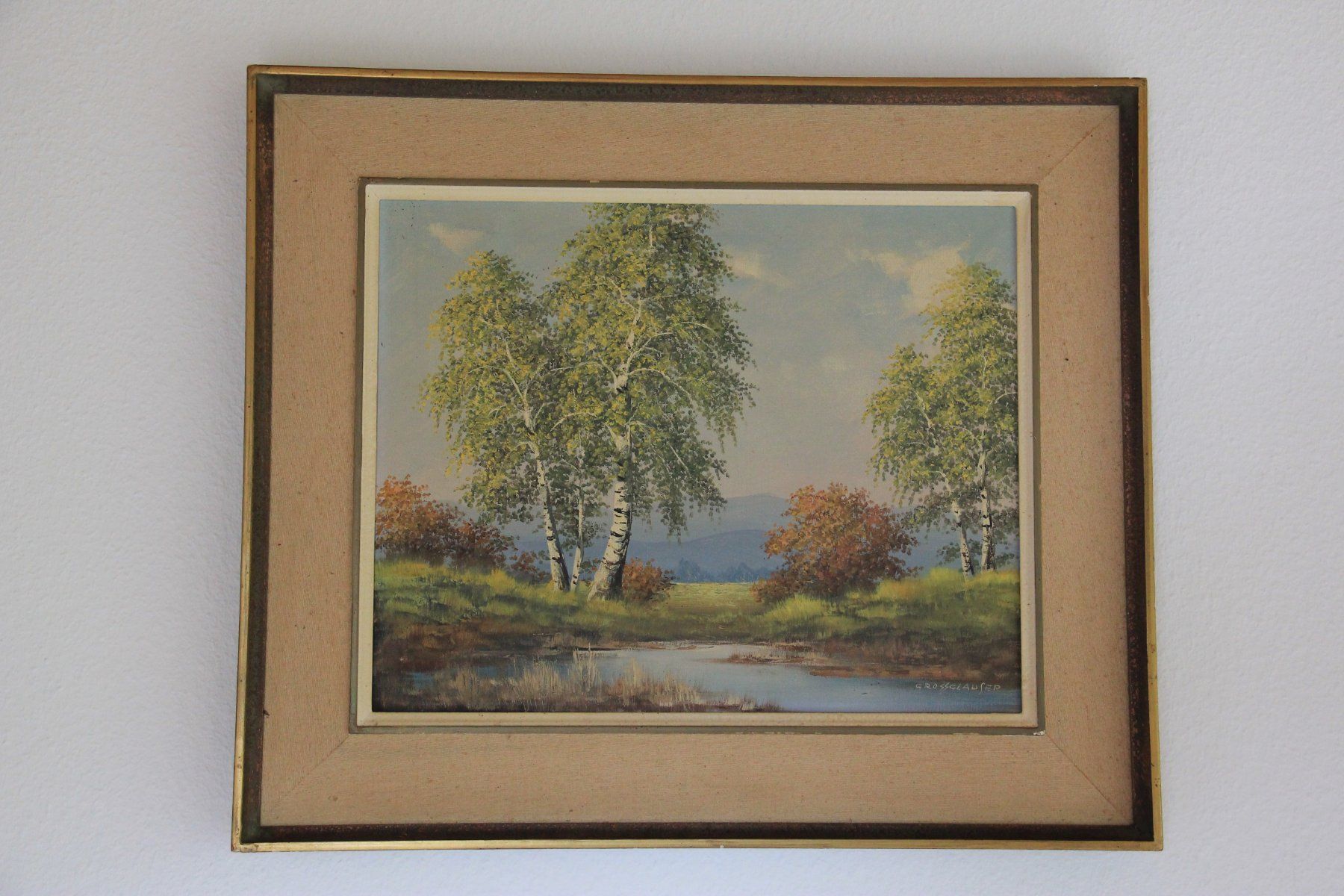 Tableaux: Oelgemälde von Grossglauser – D'occasion à Niederdorf par Daddy07