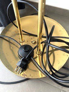 Lampen: toLLe MeSSiNg SteHLamPe – Gebraucht aus Winkel von zeho 8