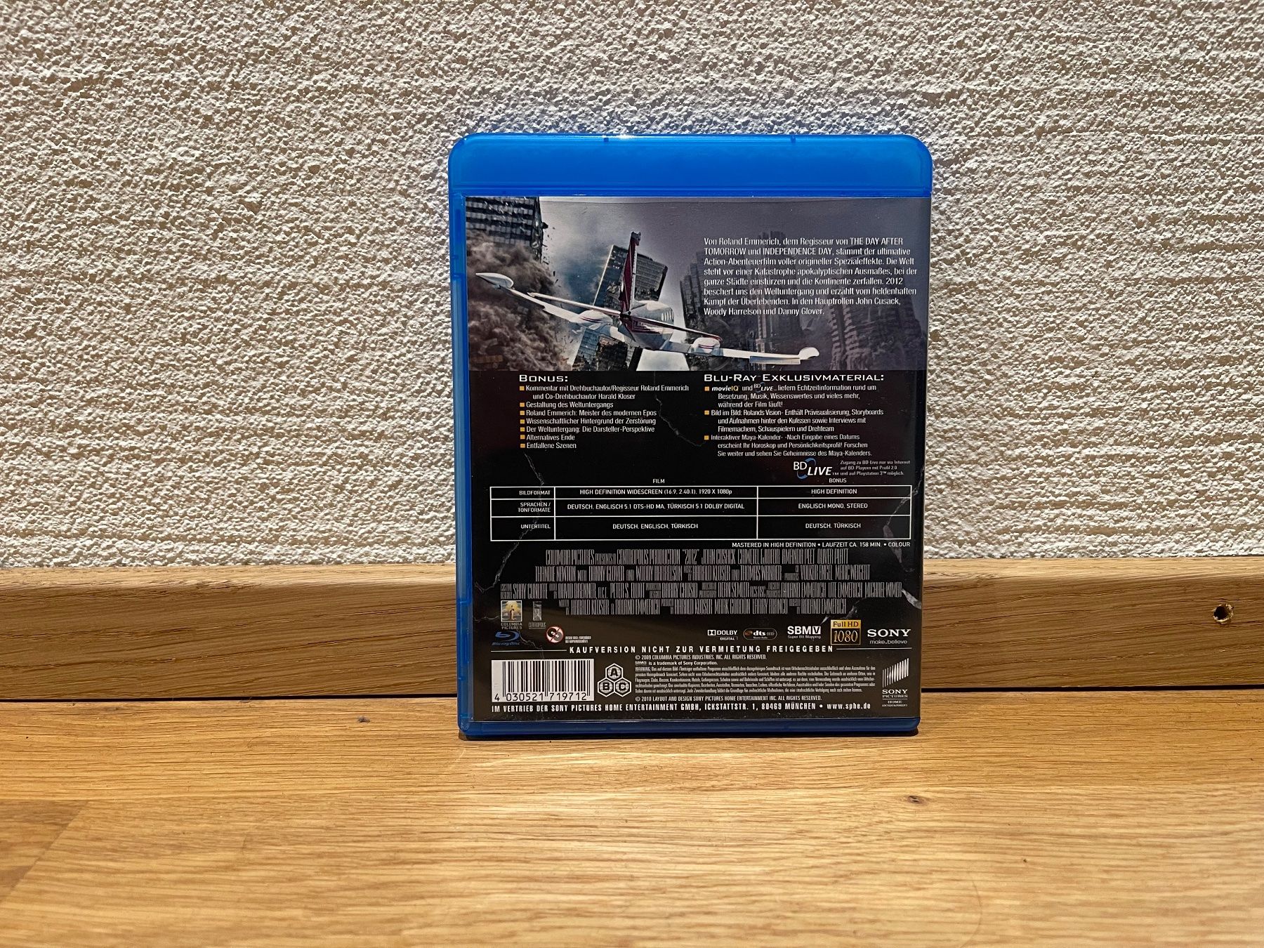 Tutti i DVDs: 2012 Roland Emmerich Blu-Ray Film – Usato da Reinach BL venduto da Graphix 1