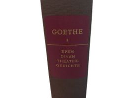 GOETHE EPEN DIVAN THEATER GEDICHTE Band 3