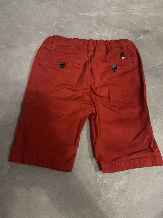 Pantalons: Rote Shorts Grösse 98 – D'occasion à Altikon par shiva123shiva 1