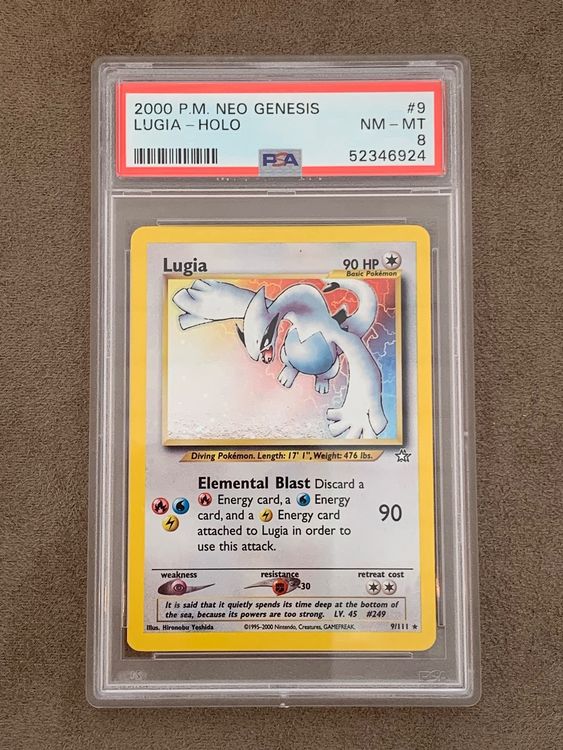 Psa Holo Lugia Eng Neo Genesis Pokemon Kaufen Auf Ricardo