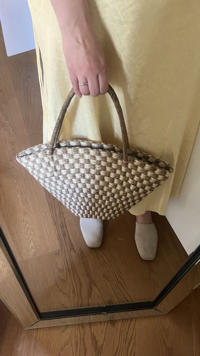 Taschen für Damen: RATTAN ORNAMENT SHOULDER HANDBAG – Neu (gemäss Beschreibung) aus Lugano von yul_fhg2