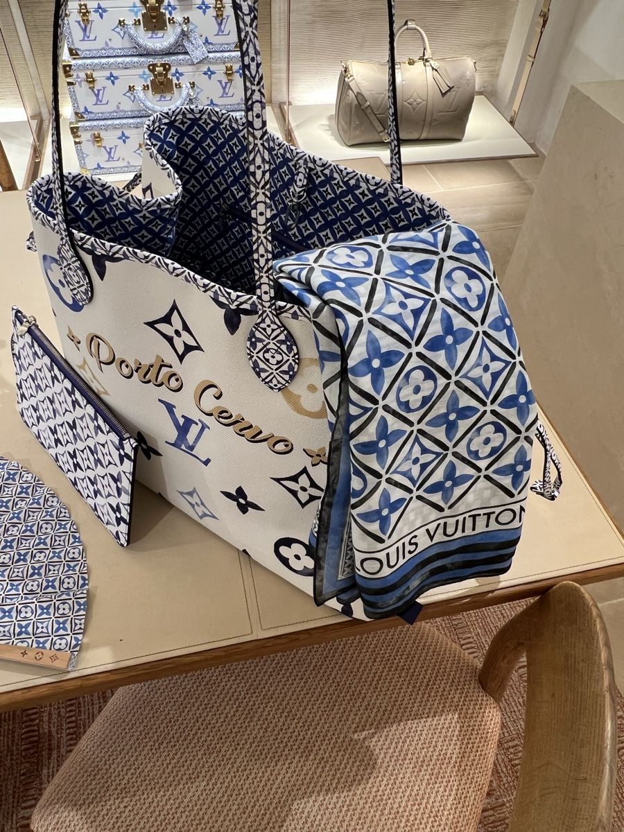Louis Vuitton Borse: Louis Vuitton Neverfull Porto Cervo – Nuovo (secondo la descrizione) da Kilchberg ZH venduto da happyymee 8