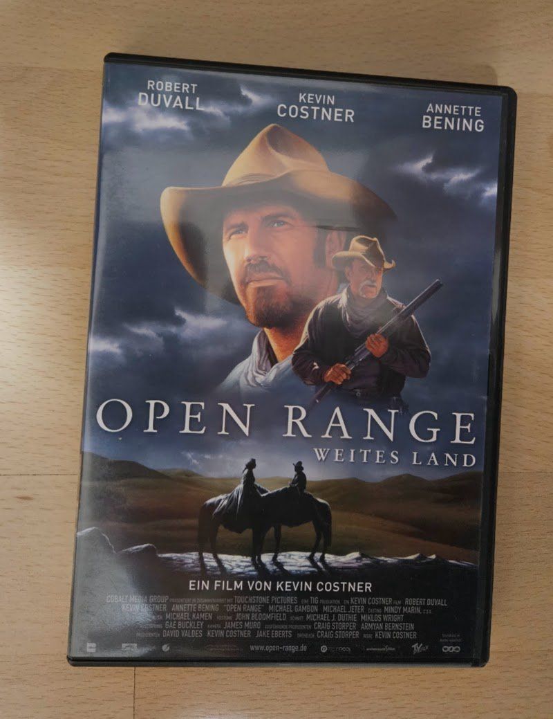 Tous les DVDs: Open Range DVD – D'occasion à Ascharina par maflu65
