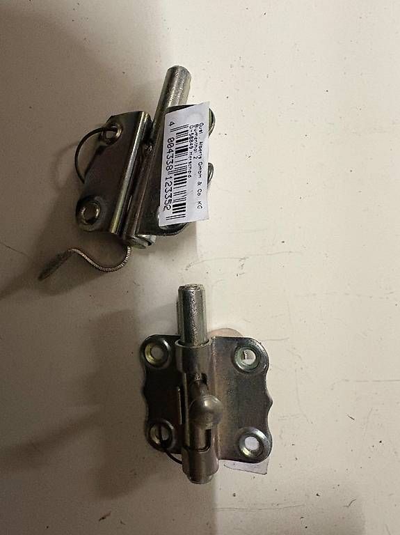 Recinzioni: Grendelriegel 15Stk Neu – Usato da Müselbach venduto da Mueselbach 2