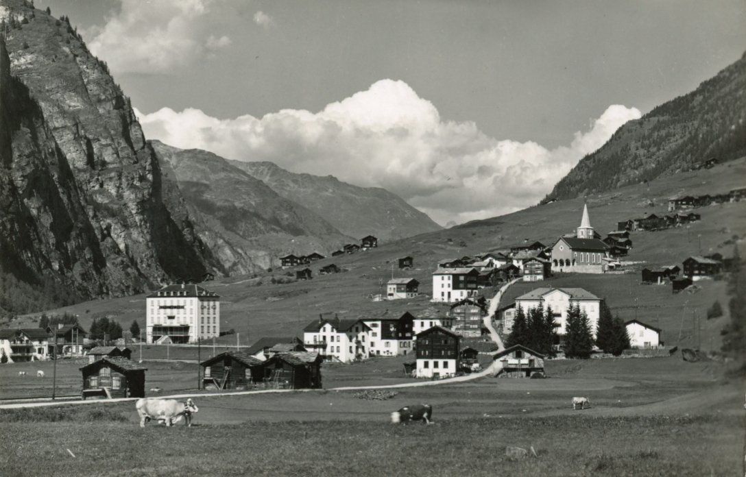 Ansichtskarten: Randa   VS    im Zermattertal      ca. 1943 – Gebraucht aus Brig von Valcards54