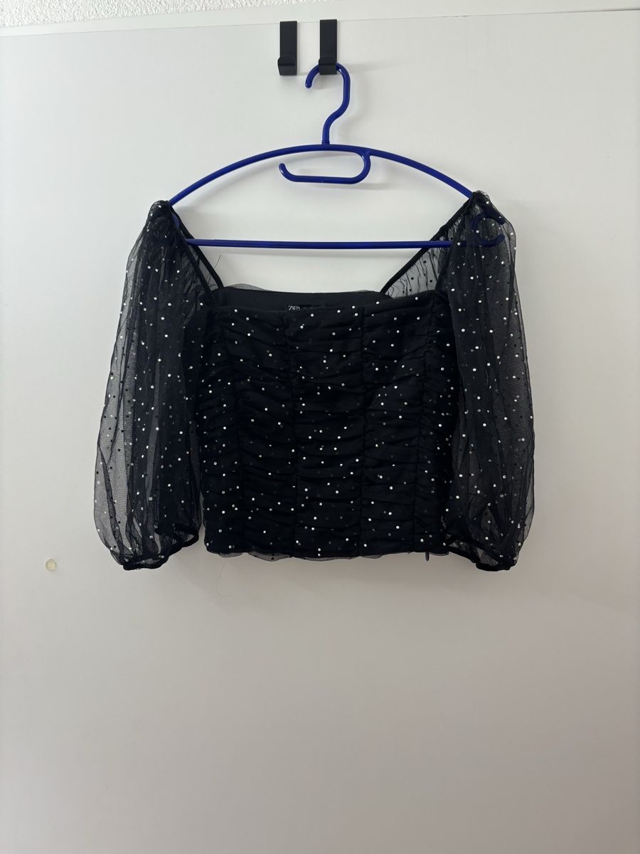 Zara Top: festliches Oberteil – Usato da Oftringen venduto da violetta9