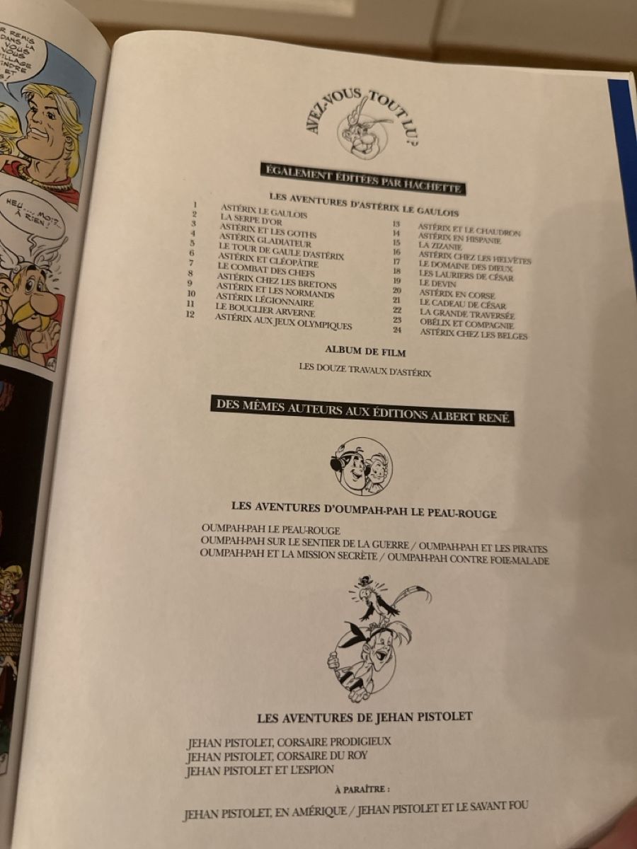 Fumetti: BD ASTÉRIX ET LATRAVIATA - ÉDITION ORIGINALE 2001 – Nuovo (secondo la descrizione) da Genève venduto da Emorejac 4