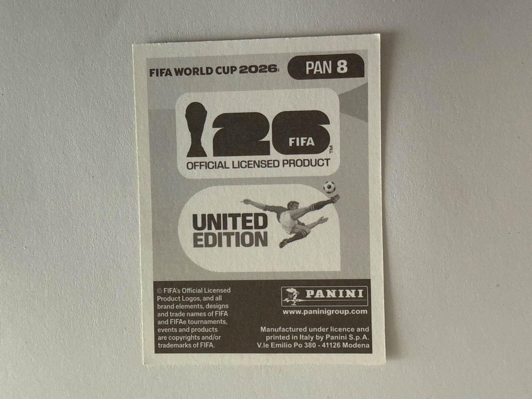 Panini Carte collezionabili: Cordoba PAN8 - Panini CH Edition WM 2026 – Nuovo (secondo la descrizione) da Grenchen venduto da nicus_aveiro 1