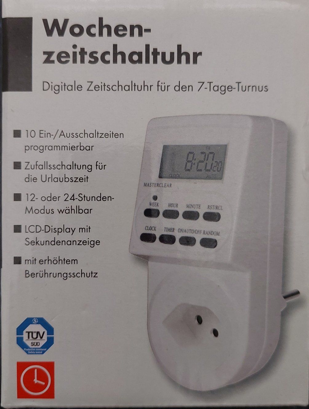 Componenti elettronici: Wochenzeitschaltuhr | NEU! – Nuovo e nell'imballaggio originale da Schongau venduto da lanobe 1